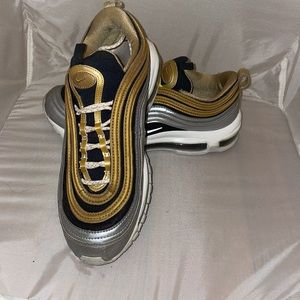 Women’s Nike Air Max 97 Metallic Gold Black